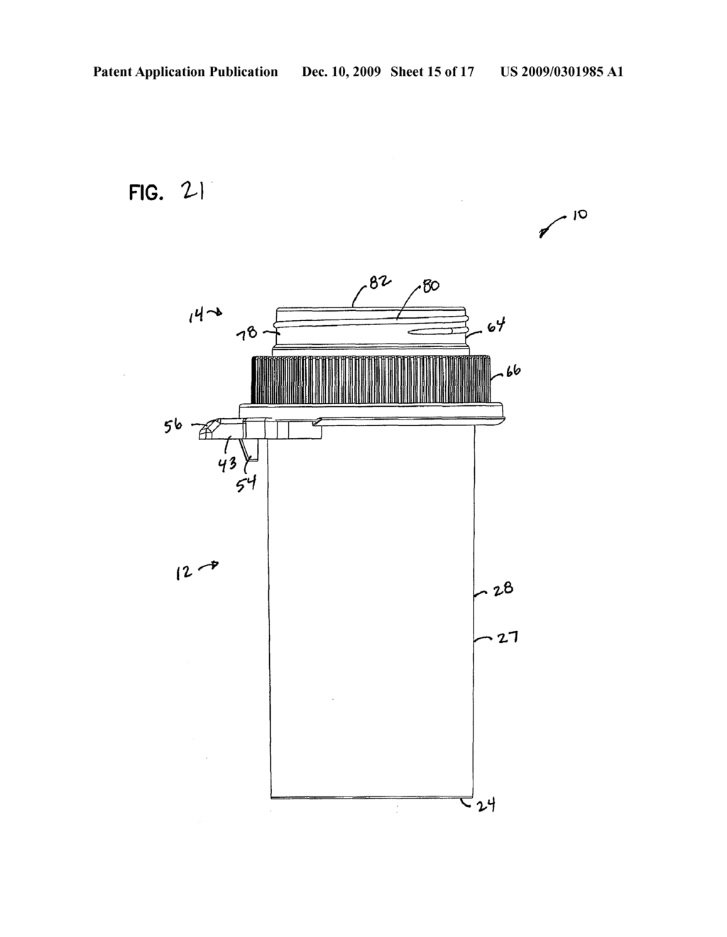 PUSH TAB VIAL ASSEMBLY AND METHODS - diagram, schematic, and image 16