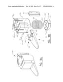 DEVICE FOR METERED DISPENSING OF PASTY MASS, AND A CONTAINER THEREFOR diagram and image