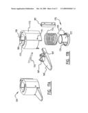 DEVICE FOR METERED DISPENSING OF PASTY MASS, AND A CONTAINER THEREFOR diagram and image