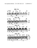 METHODS OF MANUFACTURING AN ORGANIC ELECTROLUMINESCENT DEVICE diagram and image