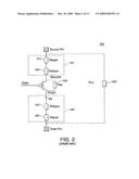 LOW RESISTANCE INTEGRATED MOS STRUCTURE diagram and image