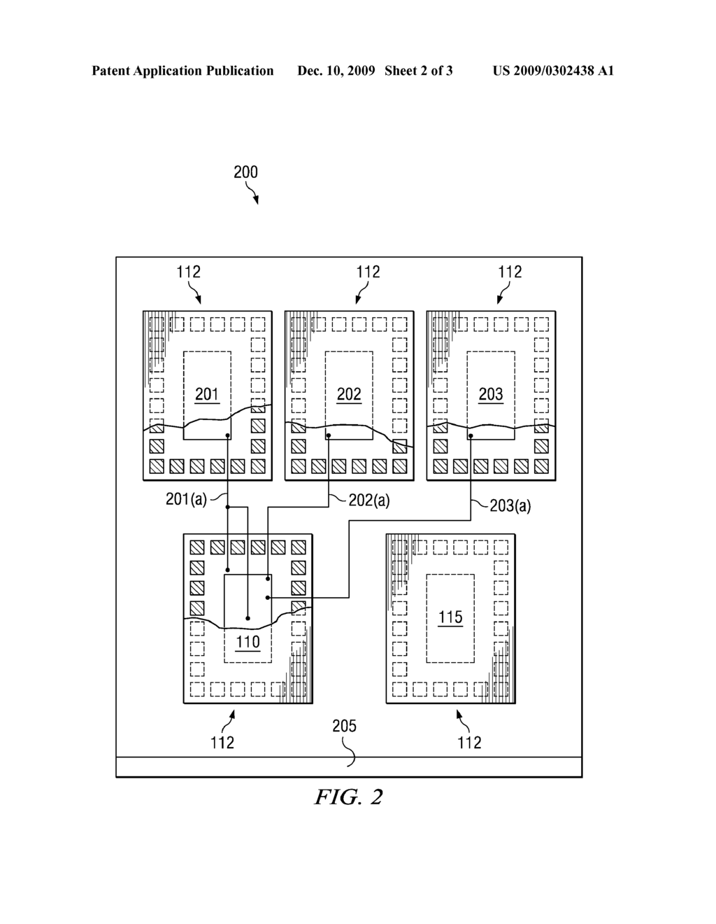 IC HAVING VOLTAGE REGULATED INTEGRATED FARADAY SHIELD - diagram, schematic, and image 03