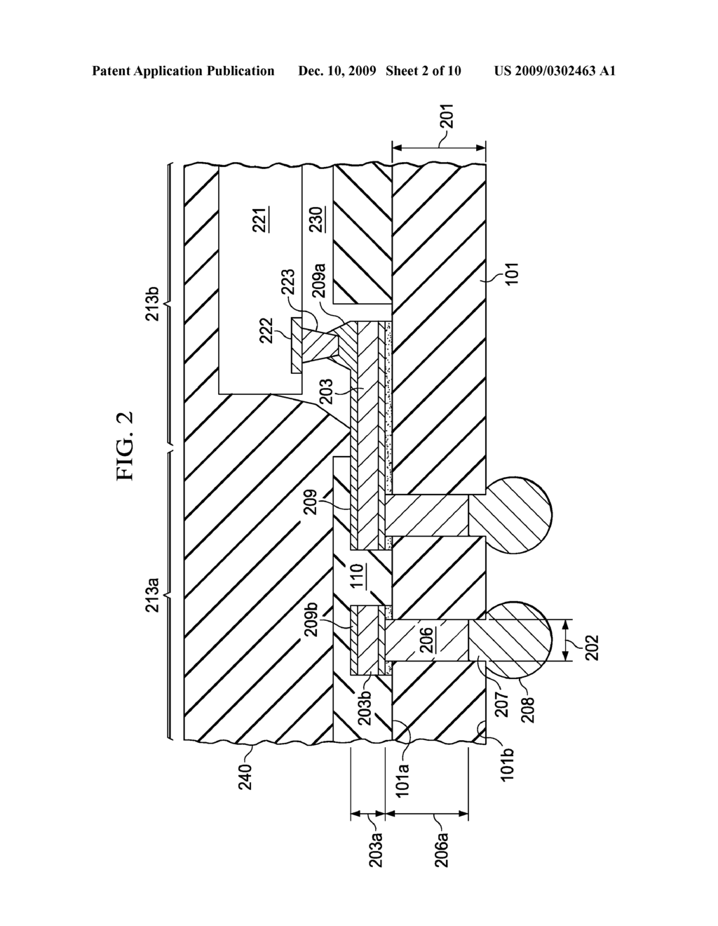 SEMICONDUCTOR DEVICE HAVING SUBSTRATE WITH DIFFERENTIALLY PLATED COPPER AND SELECTIVE SOLDER - diagram, schematic, and image 03