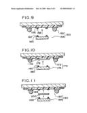 ELECTRONIC COMPONENT AND SEMICONDUCTOR DEVICE, METHOD OF FABRICATING THE SAME, CIRCUIT BOARD MOUNTED WITH THE SAME, AND ELECTRONIC APPLIANCE COMPRISING THE CIRCUIT BOARD diagram and image