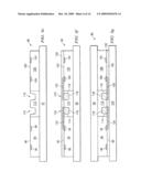 Semiconductor device and method of forming recessed conductive vias in saw streets diagram and image