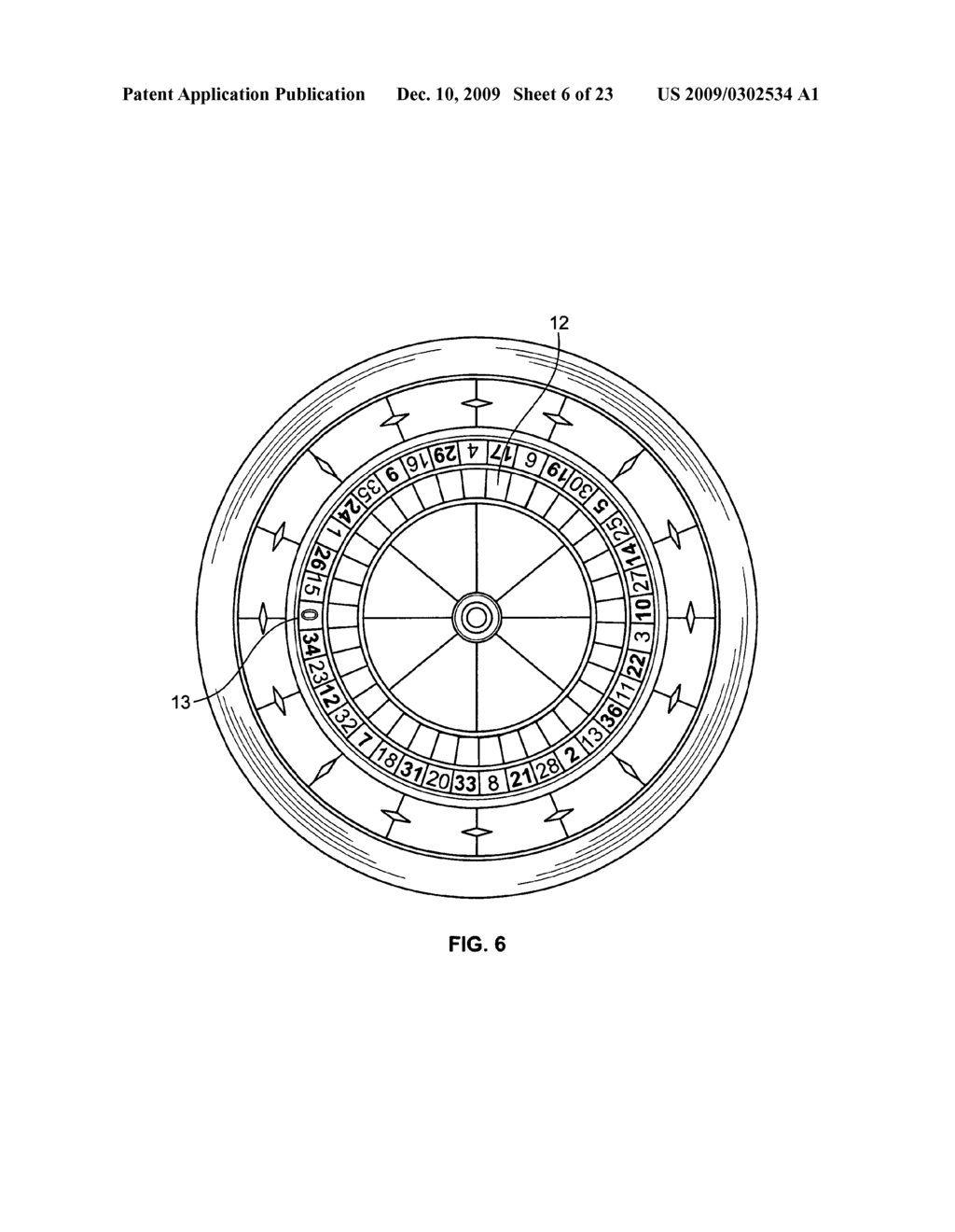 ROULETTE GAME APPARATUS AND MEHTOD - diagram, schematic, and image 07