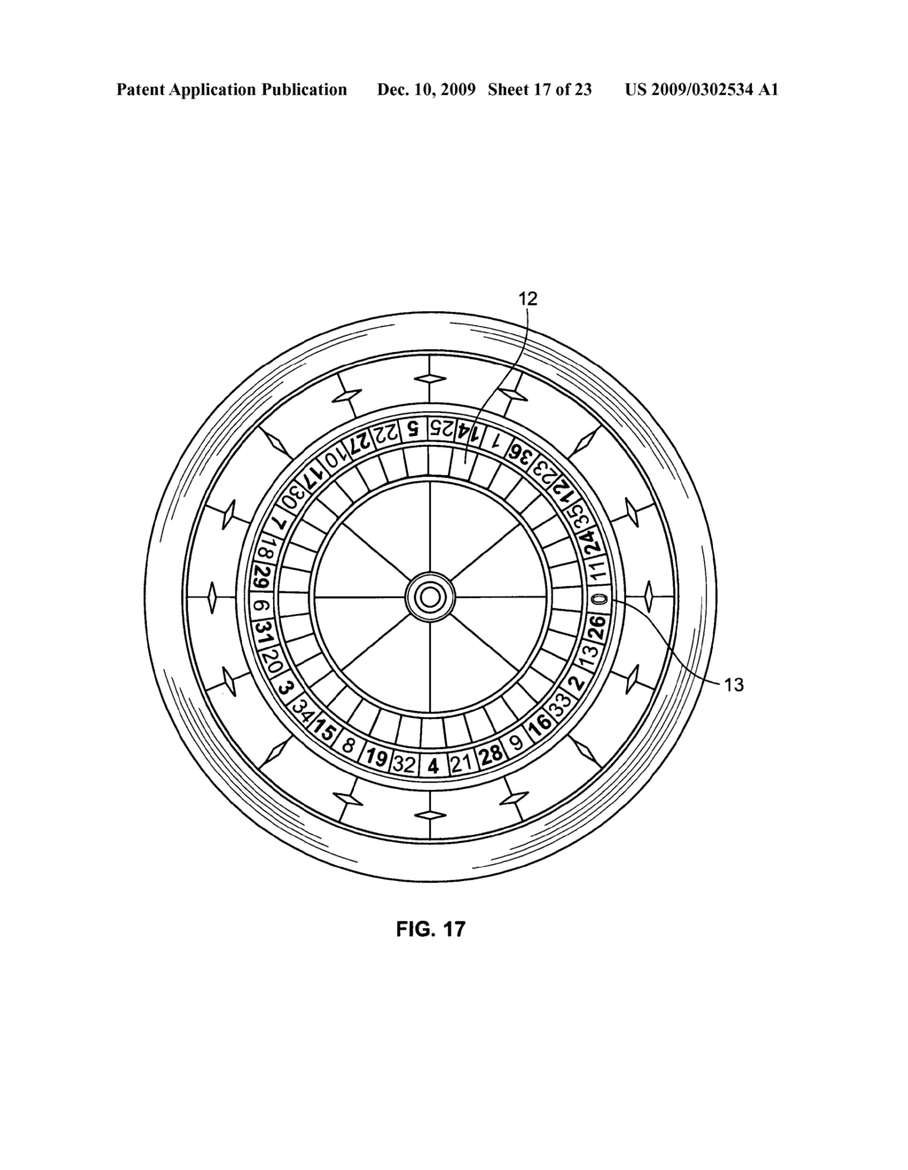 ROULETTE GAME APPARATUS AND MEHTOD - diagram, schematic, and image 18