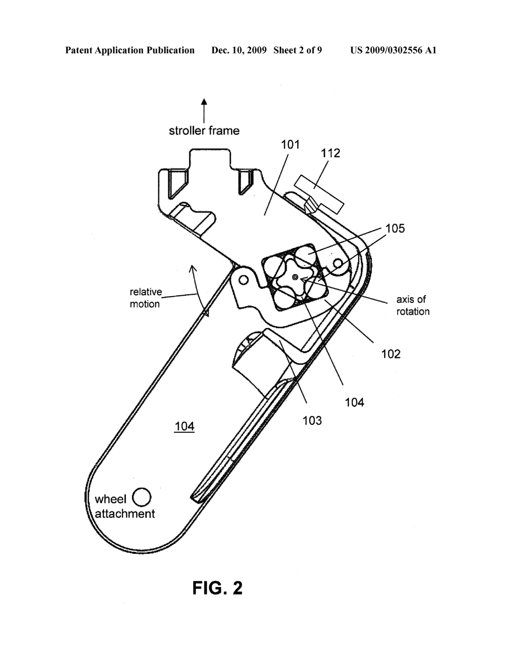 SUSPENSION SYSTEM FOR BABY STROLLER - diagram, schematic, and image 03