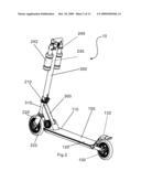 Foldable Scooter diagram and image