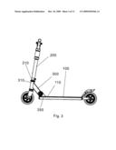 Foldable Scooter diagram and image
