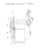 VEHICLE HAVING AERODYNAMIC FAN ELEMENTS diagram and image