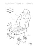 VEHICLE SEAT diagram and image