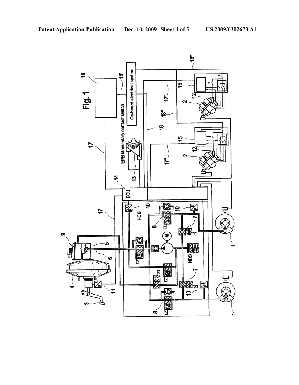 METHOD FOR OPERATING A COMBINED VEHICLE BRAKING SYSTEM - diagram, schematic, and image 02