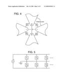 Tapered double balun diagram and image