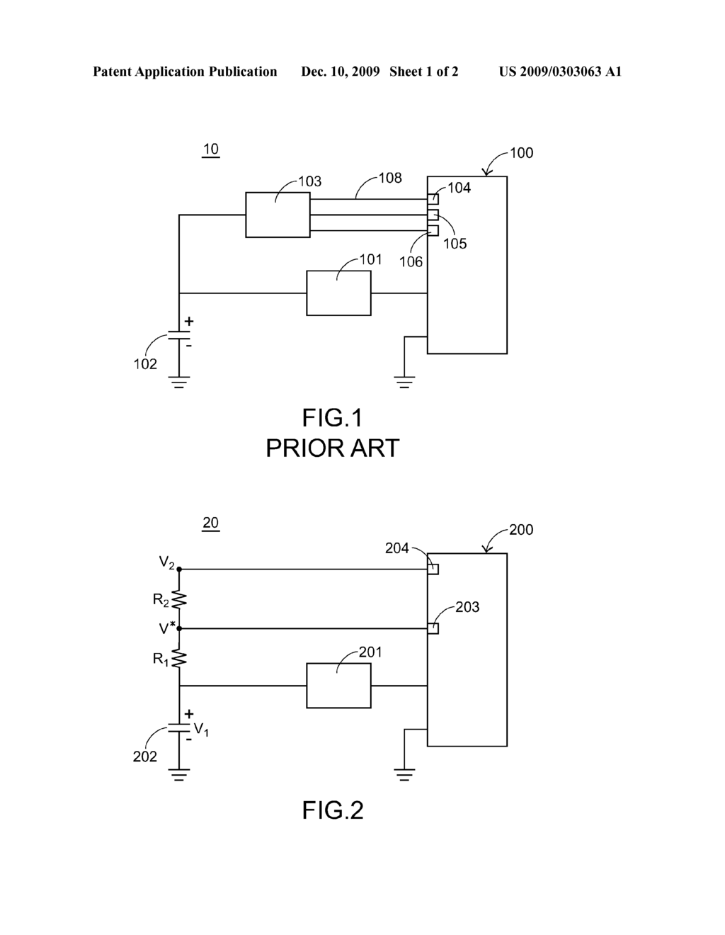 VOLTAGE DETECTING CIRCUIT - diagram, schematic, and image 02