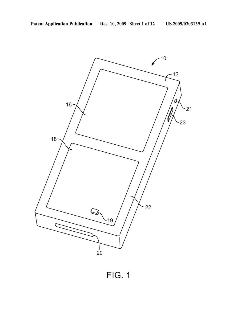 HANDHELD ELECTRONIC DEVICES WITH ISOLATED ANTENNAS - diagram, schematic, and image 02