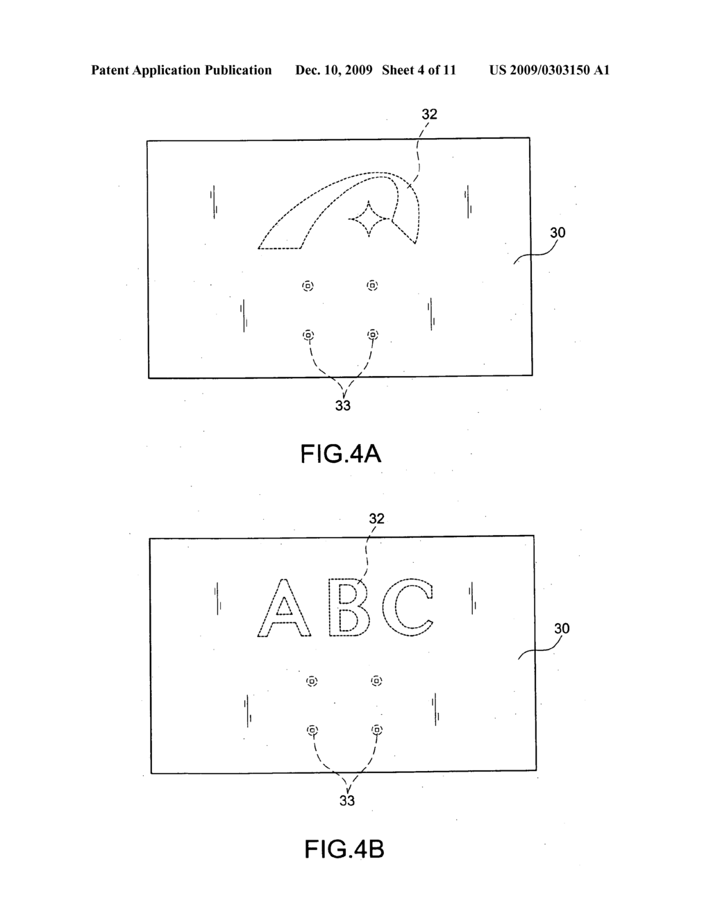 Manufacturing method and structure of satellite disc antenna that integrally displays trademark by visual contrast of hollow hole - diagram, schematic, and image 05