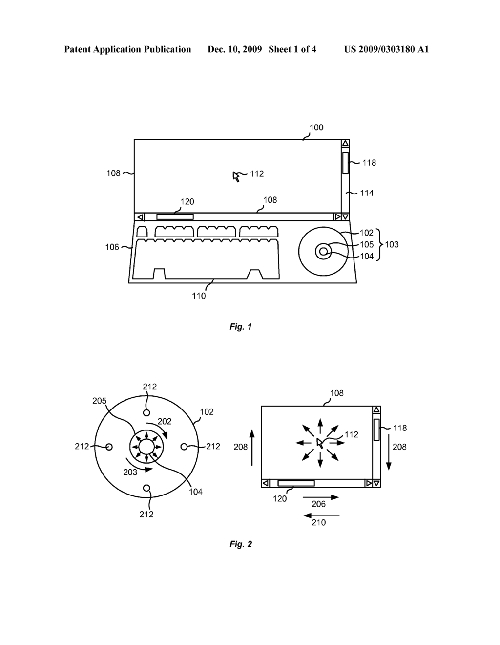 COMPUTER DISPLAY CONTROL USING MULTIPLE INPUT DEVICES WITH DIFFERENT COMBINATIONS OF INPUT FUNCTIONS - diagram, schematic, and image 02