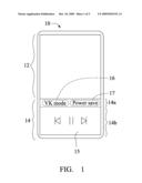 TOUCH-DRIVEN DEVICES WITH SELECTIVELY ACTIVE REGIONS AND CONTROL METHOD THEREOF diagram and image