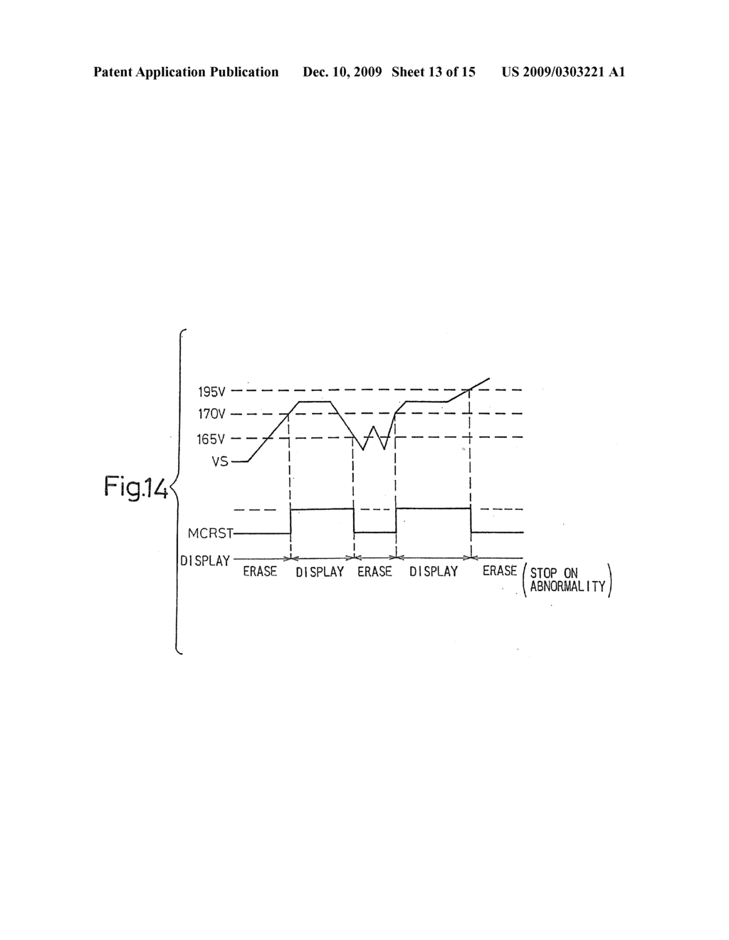 FLAT DISPLAY PANEL HAVING INTERNAL POWER SUPPLY CIRCUIT FOR REDUCING POWER CONSUMPTION - diagram, schematic, and image 14