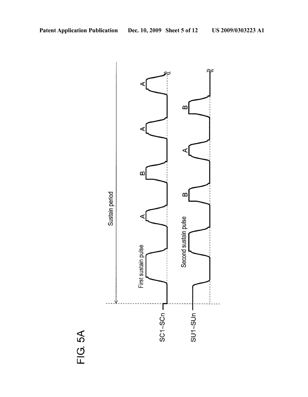 METHOD FOR DRIVING PLASMA DISPLAY PANEL - diagram, schematic, and image 06