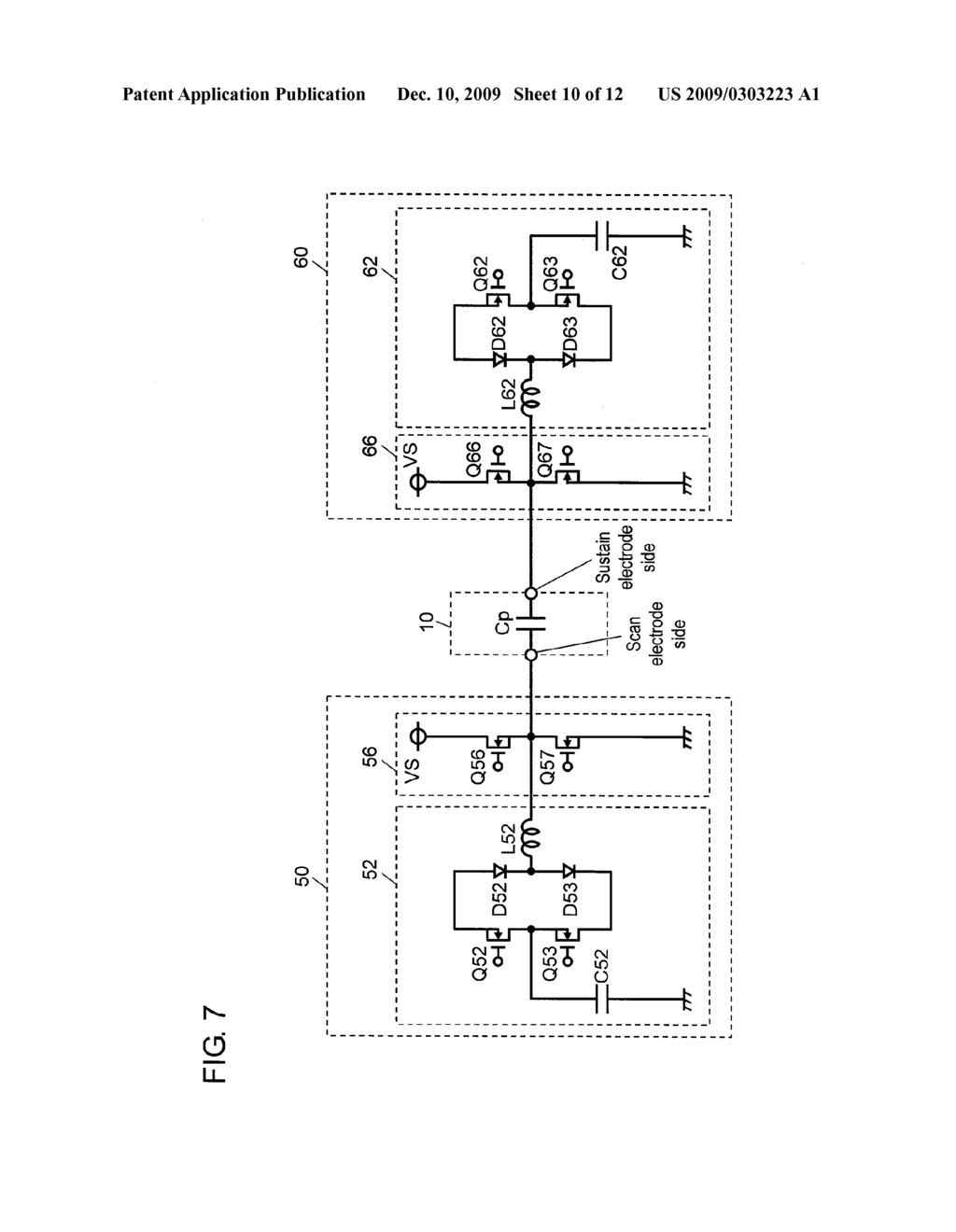 METHOD FOR DRIVING PLASMA DISPLAY PANEL - diagram, schematic, and image 11