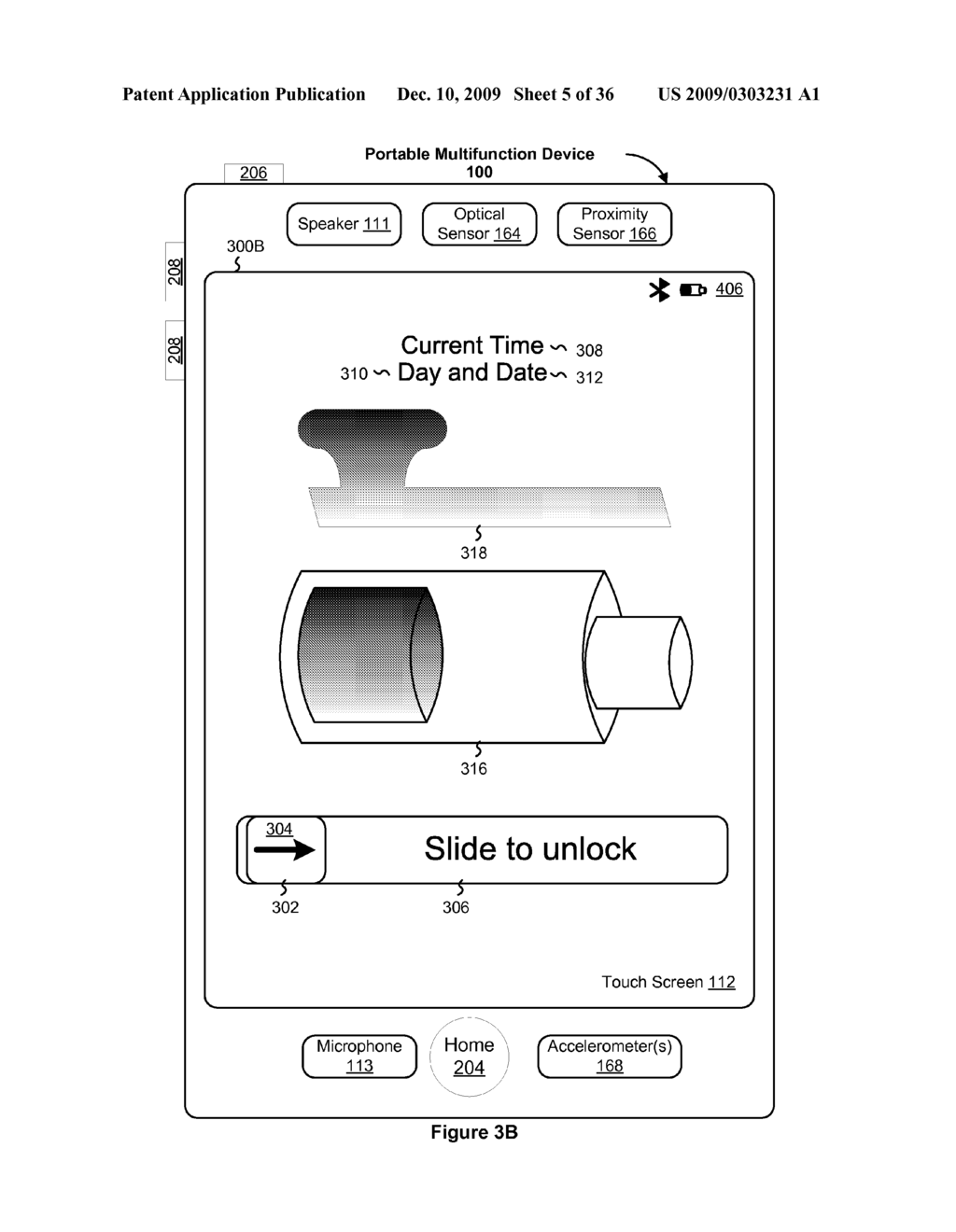 Touch Screen Device, Method, and Graphical User Interface for Manipulating Three-Dimensional Virtual Objects - diagram, schematic, and image 06