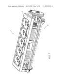 INK COMPARTMENT REFILL UNIT WITH INLET VALVE ACUTATOR, OUTLET VALVE, ACTUATOR, AND CONSTRICTOR MECHANISM ACTUATOR diagram and image