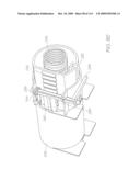 SECURING ARRANGEMENT FOR SECURING A REFILL UNIT TO A PRINT ENGINE DURING REFILLING diagram and image