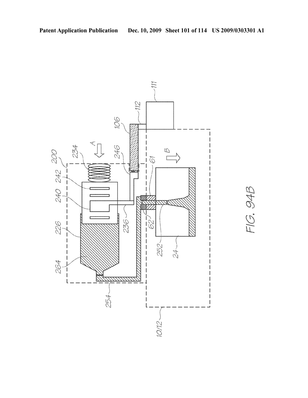 INK REFILL UNIT HAVING A CLIP ARRANGEMENT FOR ENGAGING WITH THE PRINT ENGINE DURING REFILLING - diagram, schematic, and image 102