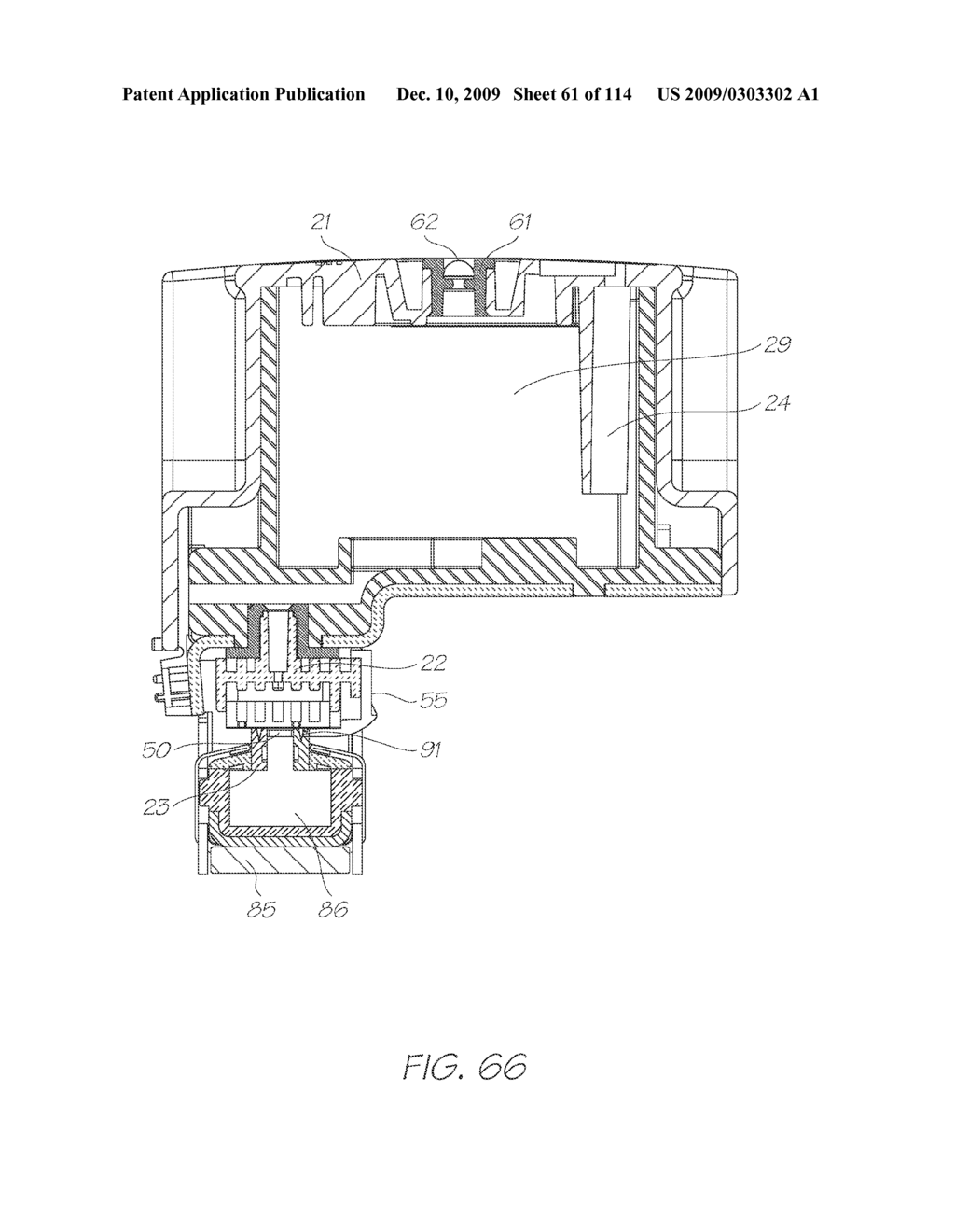 Ink Cartridge Having Enlarged End Reservoirs - diagram, schematic, and image 62