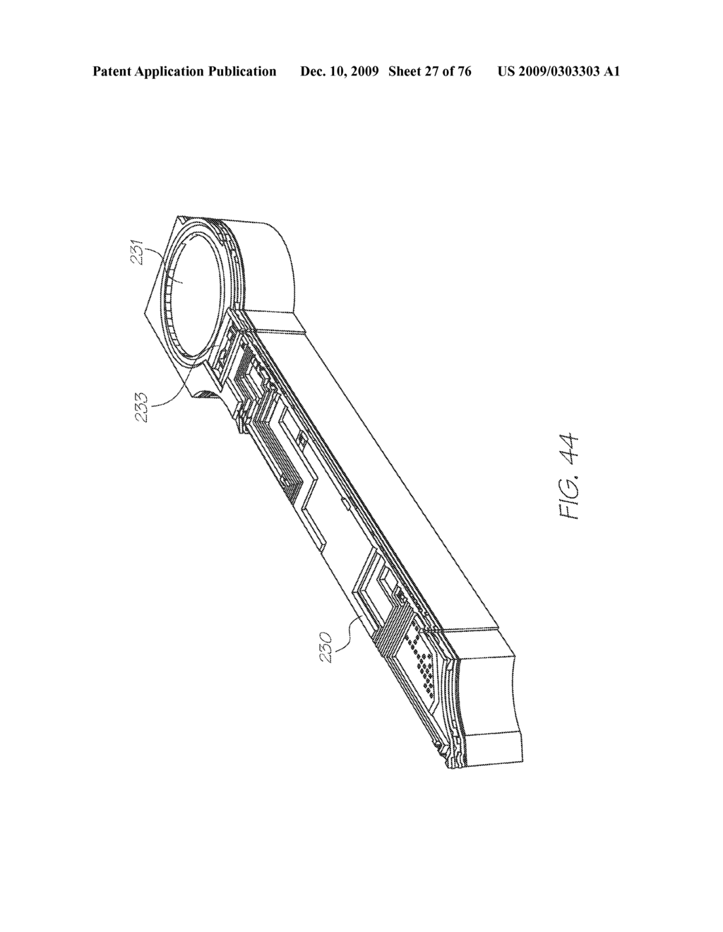 Inkjet Printer Incorporating Baffle Unit in Ink Supply Assembly - diagram, schematic, and image 28