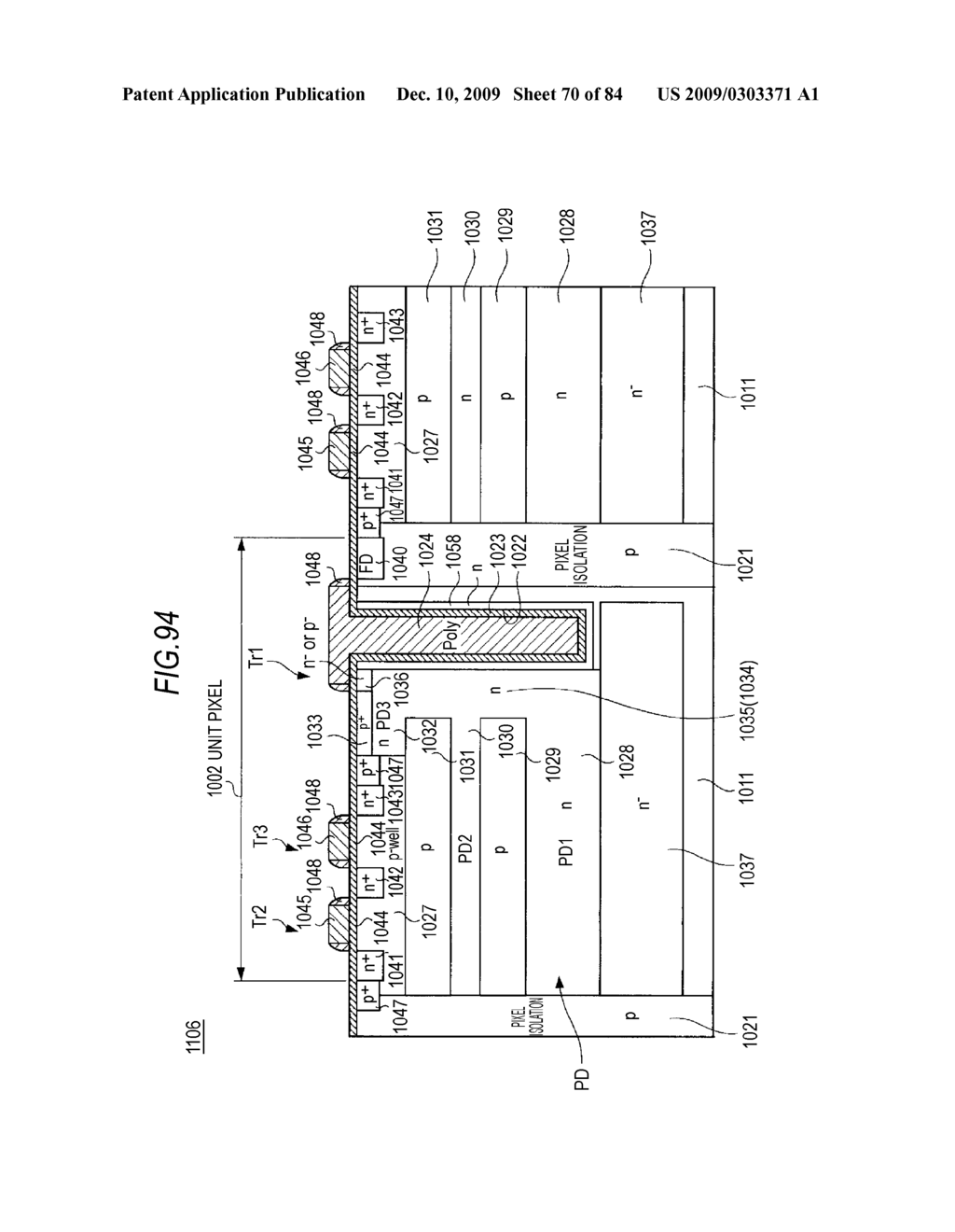 SOLID-STATE IMAGING DEVICE, DRIVE METHOD THEREOF AND ELECTRONIC APPARATUS - diagram, schematic, and image 71