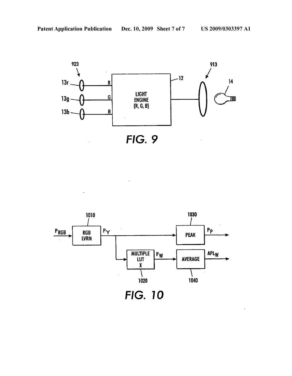 METHOD AND APPARATUS FOR INCREASING EFFECTIVE CONTRAST RATIO AND BRIGHTNESS YIELDS FOR DIGITAL LIGHT VALVE IMAGE PROJECTORS - diagram, schematic, and image 08