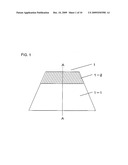 Laminated Glass with Shade Band diagram and image