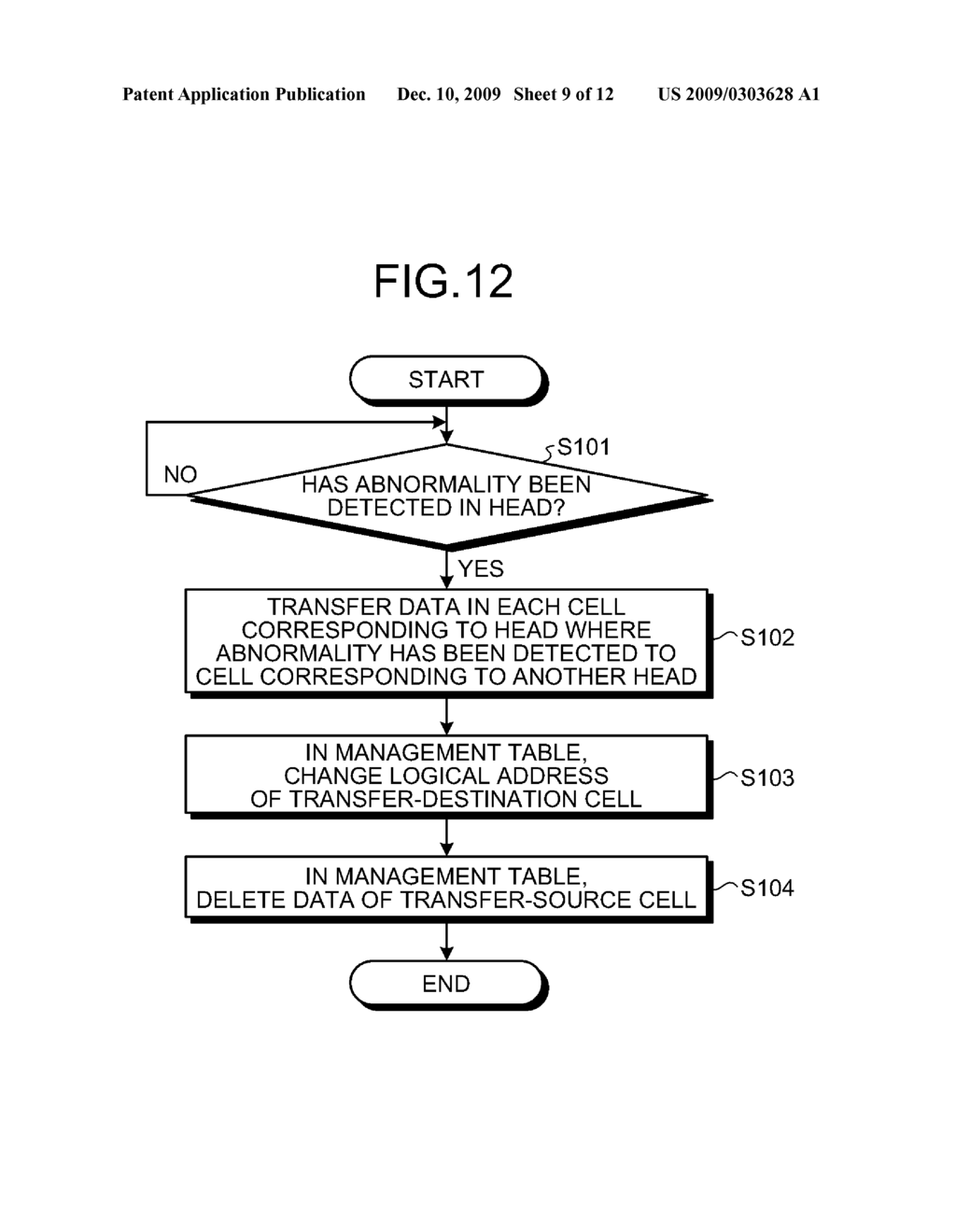 DATA MANAGING METHOD, INFORMATION STORAGE APPARATUS, AND DATA MANGEMENT CIRCUIT - diagram, schematic, and image 10