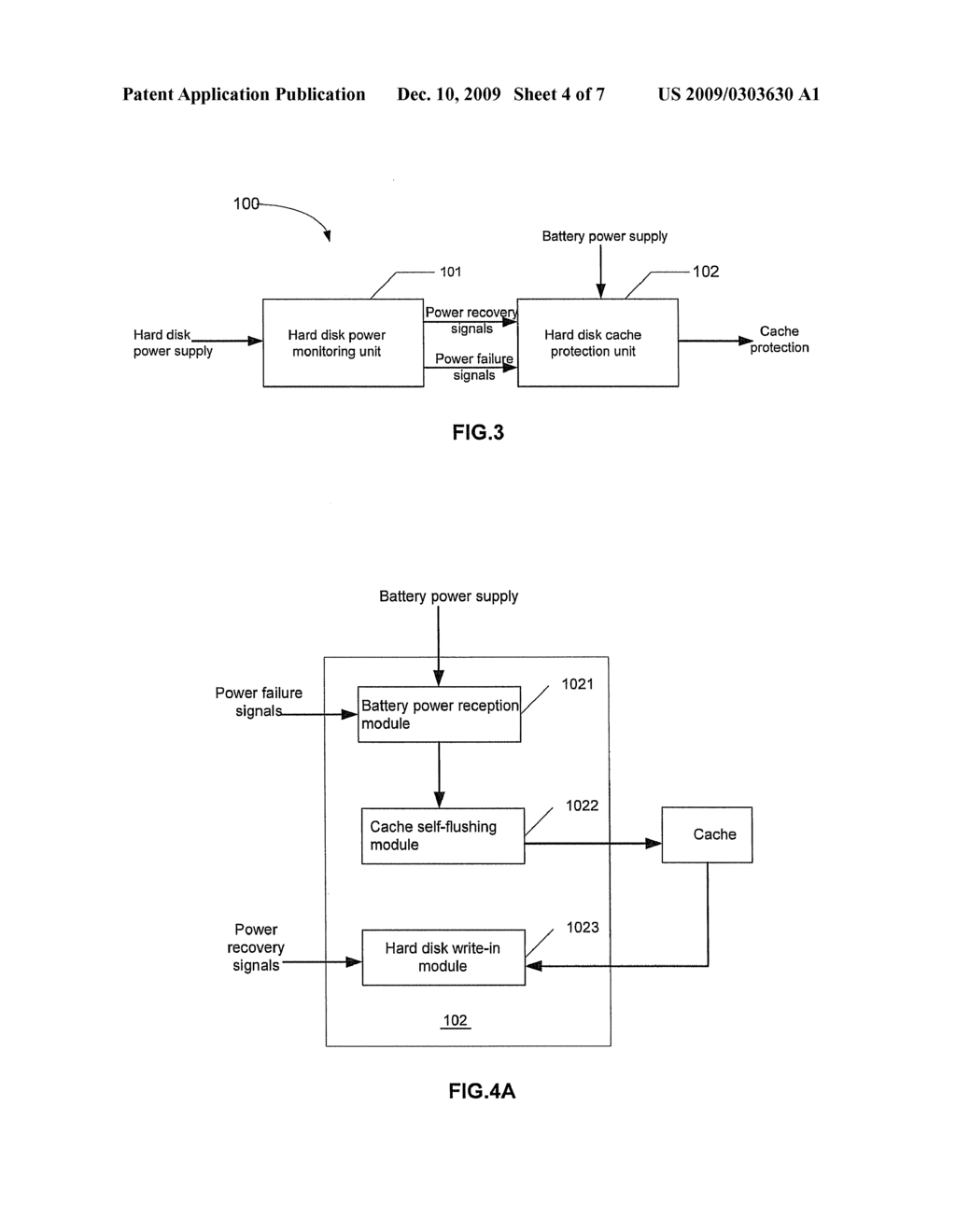 METHOD AND APPARATUS FOR HARD DISK POWER FAILURE PROTECTION - diagram, schematic, and image 05