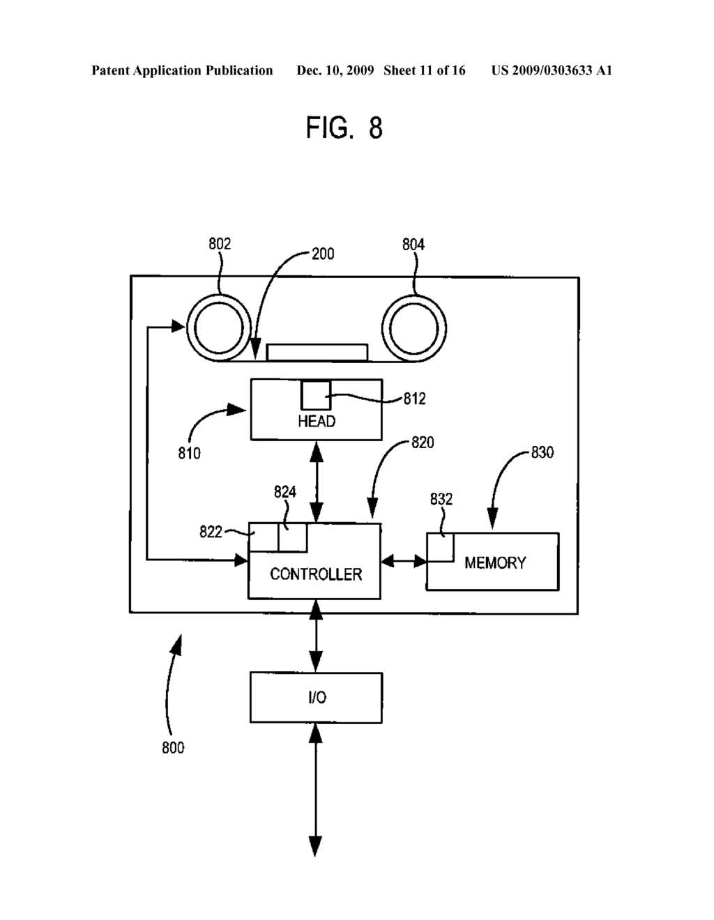 Same Wrap Backhitchless Write Method to Encode Data on a Tape Storage Medium - diagram, schematic, and image 12