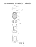 Structure in the outer enveloping shells of Christmas lamps diagram and image