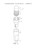 Structure in the outer enveloping shells of Christmas lamps diagram and image