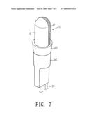 Structure in the outer enveloping shells of Christmas lamps diagram and image