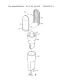 Structure in the outer enveloping shells of Christmas lamps diagram and image