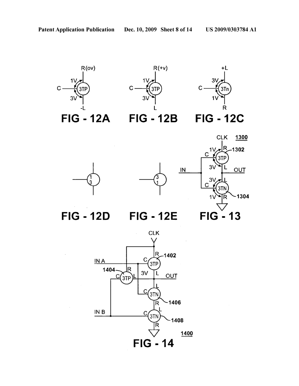 Asymetric threshold three terminal switching device - diagram, schematic, and image 09