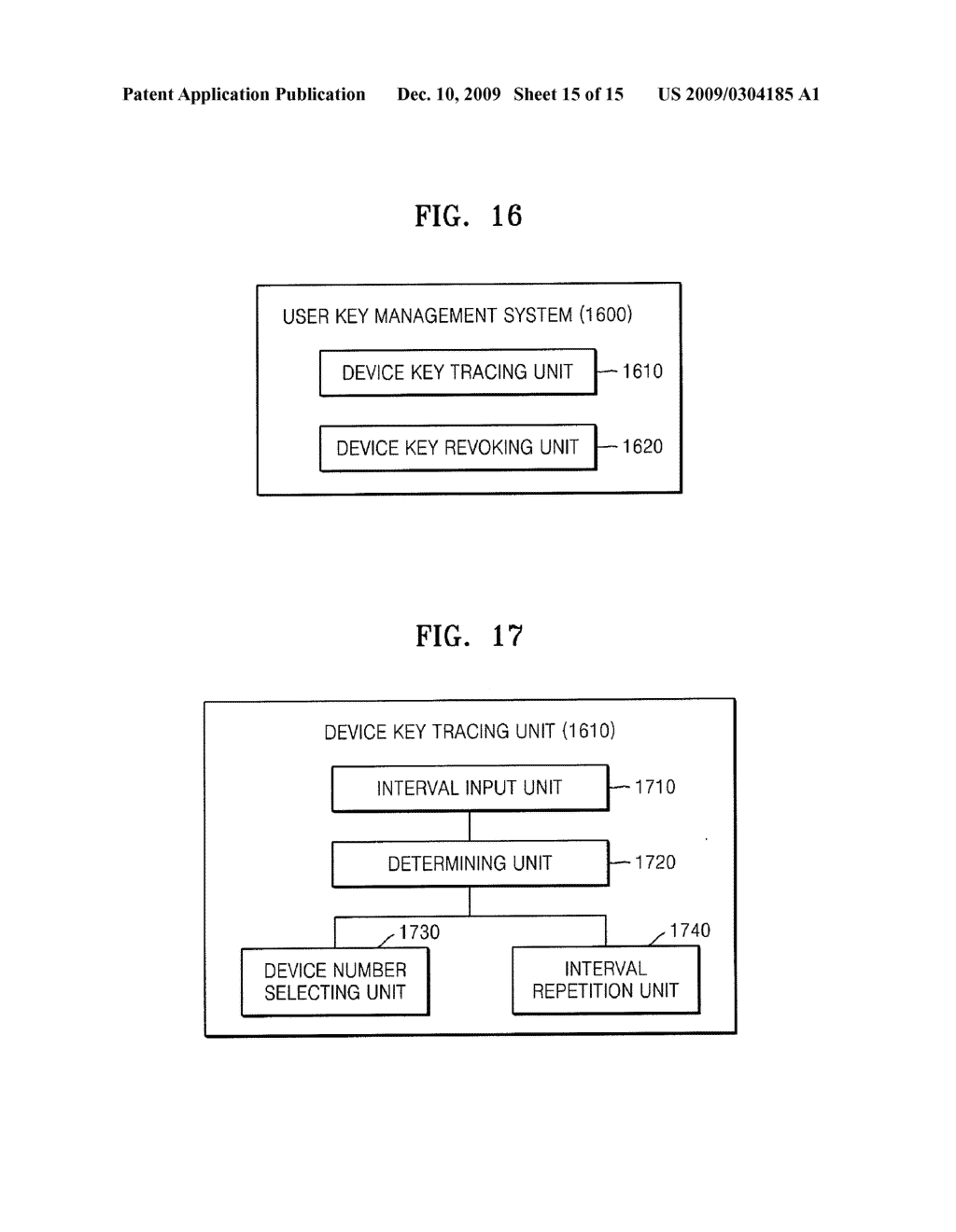 METHOD OF TRACING DEVICE KEYS FOR BROADCAST ENCRYPTION - diagram, schematic, and image 16