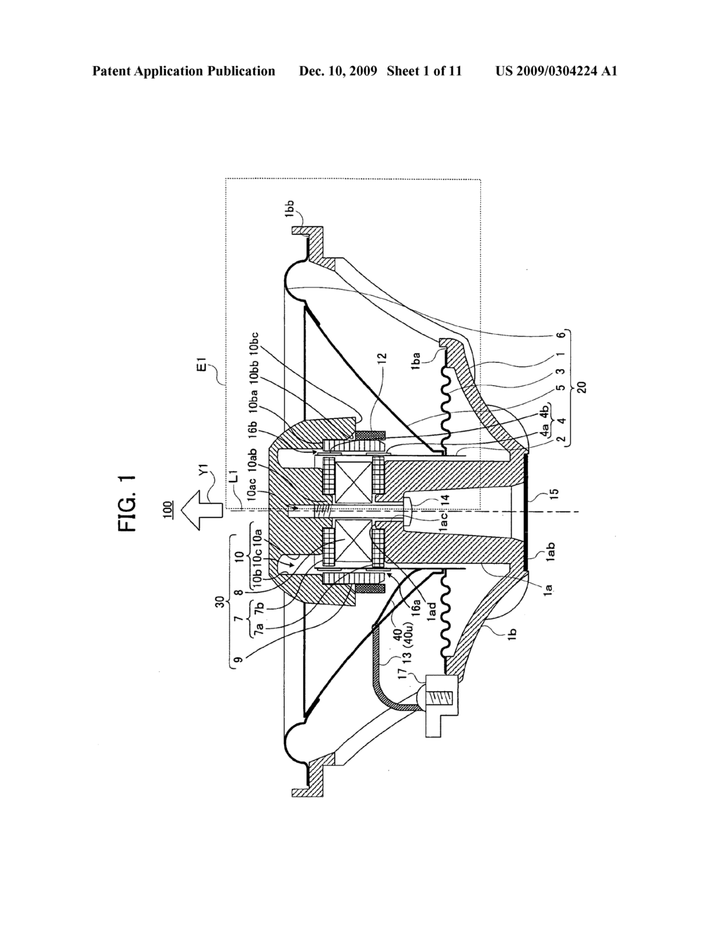 Voice coil device and speaker device using the voice coil device - diagram, schematic, and image 02