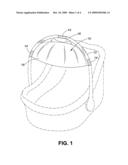 INFANT CAR SEAT SUSPENDED BAG diagram and image