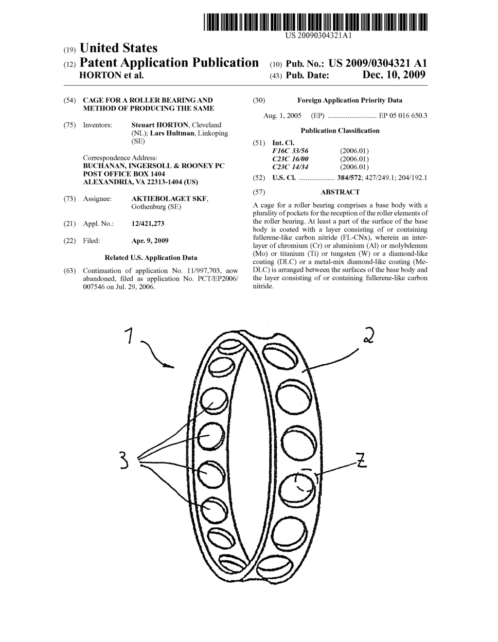 CAGE FOR A ROLLER BEARING AND METHOD OF PRODUCING THE SAME - diagram, schematic, and image 01