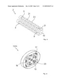 ELECTRICAL RESISTANCE HEATING ELEMENT FOR A HEATING DEVICE FOR HEATING A FLOWING GASEOUS MEDIUM diagram and image