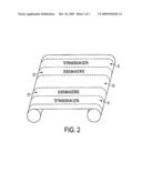 CHEMICALLY-TREATED CLEANING WEB diagram and image