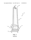 SERPENTINE COOLING CIRCUIT AND METHOD FOR COOLING TIP SHROUD diagram and image